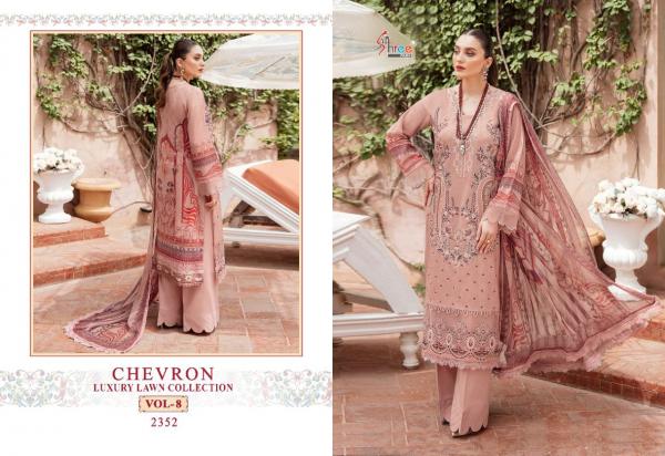 Shree Chevron Luxury Lawn Collection 8 Pakistani Salwar Suits